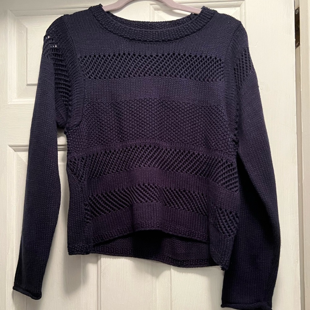 Size small dark purple sweater long sleeve